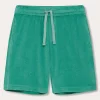 Men's Riviera Green Holmes Terry Shorts