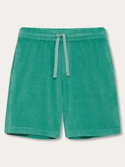 Men's Riviera Green Holmes Terry Shorts