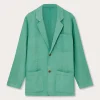 Men's Riviera Green Nassau Linen Jacket