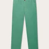 Men's Riviera Green Randall Linen Trousers