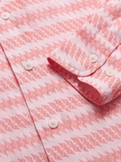 Men's Roseate Spoonbill Abaco Linen Shirt
