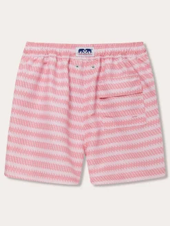 Men's Roseate Spoonbill Staniel Swim Trunks