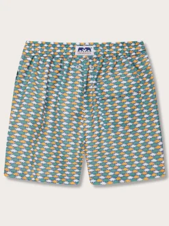Men's Sea Flowers Staniel Swim Trunks