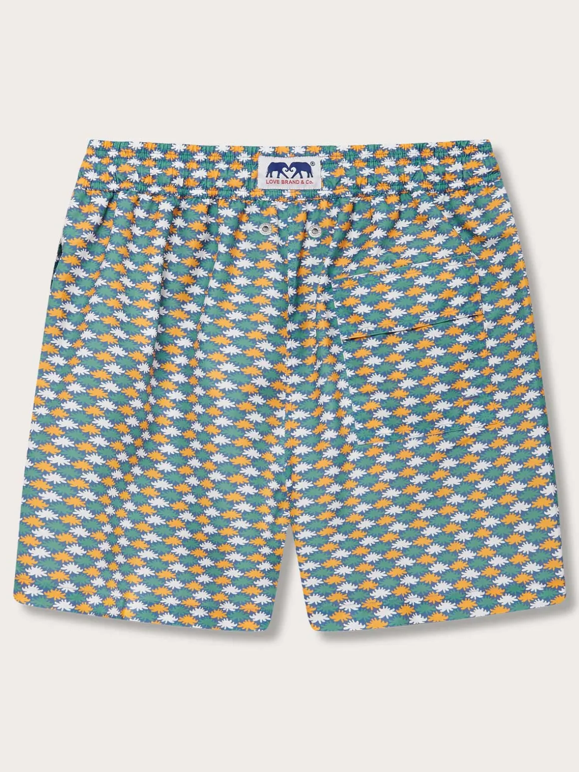 Men's Sea Flowers Staniel Swim Trunks