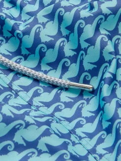 Men's Seahorses and Orcas Staniel Swim Trunks