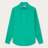 Men's Sicilian Green Hoffman Linen Shirt