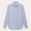 Men's Sky Blue Abaco Linen Shirt