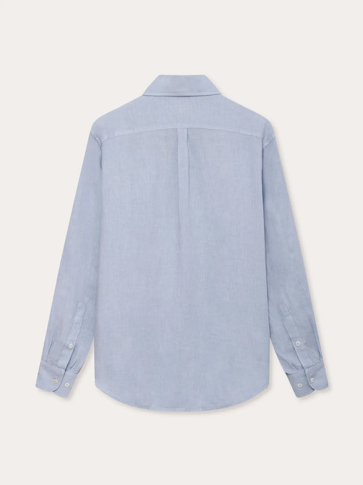 Men's Sky Blue Abaco Linen Shirt