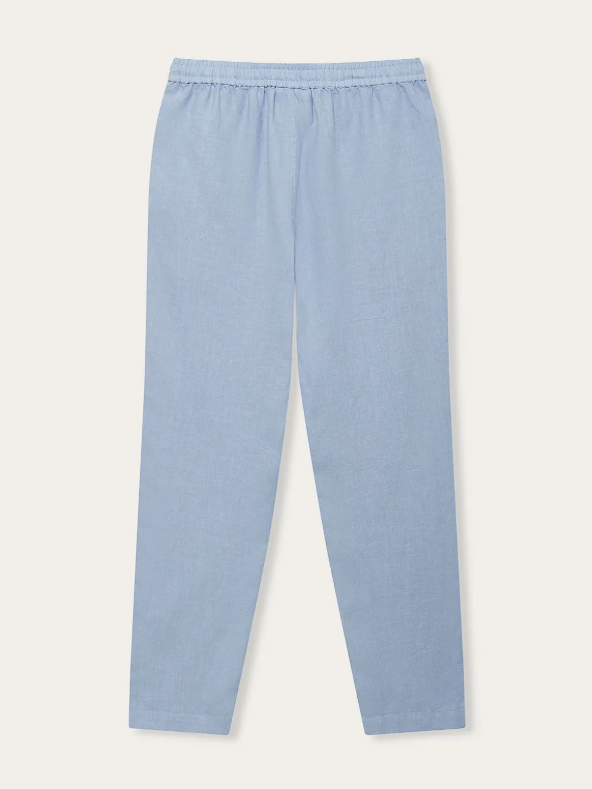 Men's Sky Blue Eleuthera Linen Trousers