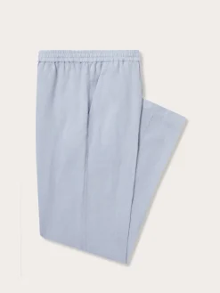 Men's Sky Blue Eleuthera Linen Trousers