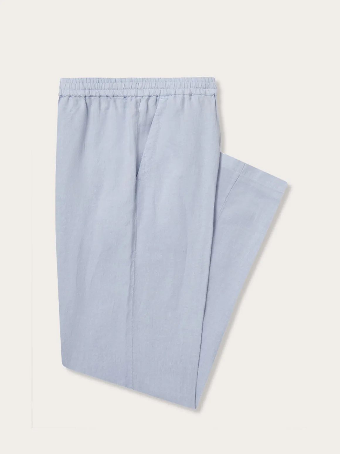Men's Sky Blue Eleuthera Linen Trousers