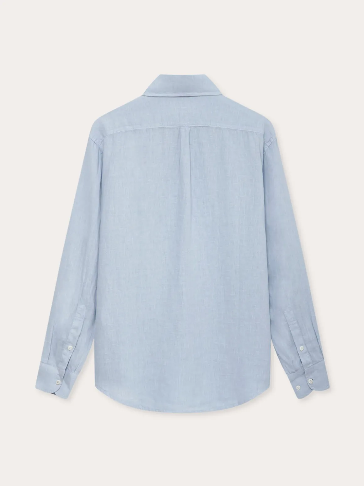 Men's Sky Blue Hoffman Linen Shirt