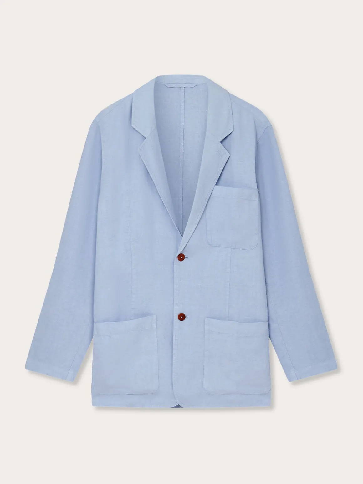 Men's Sky Blue Nassau Linen Jacket