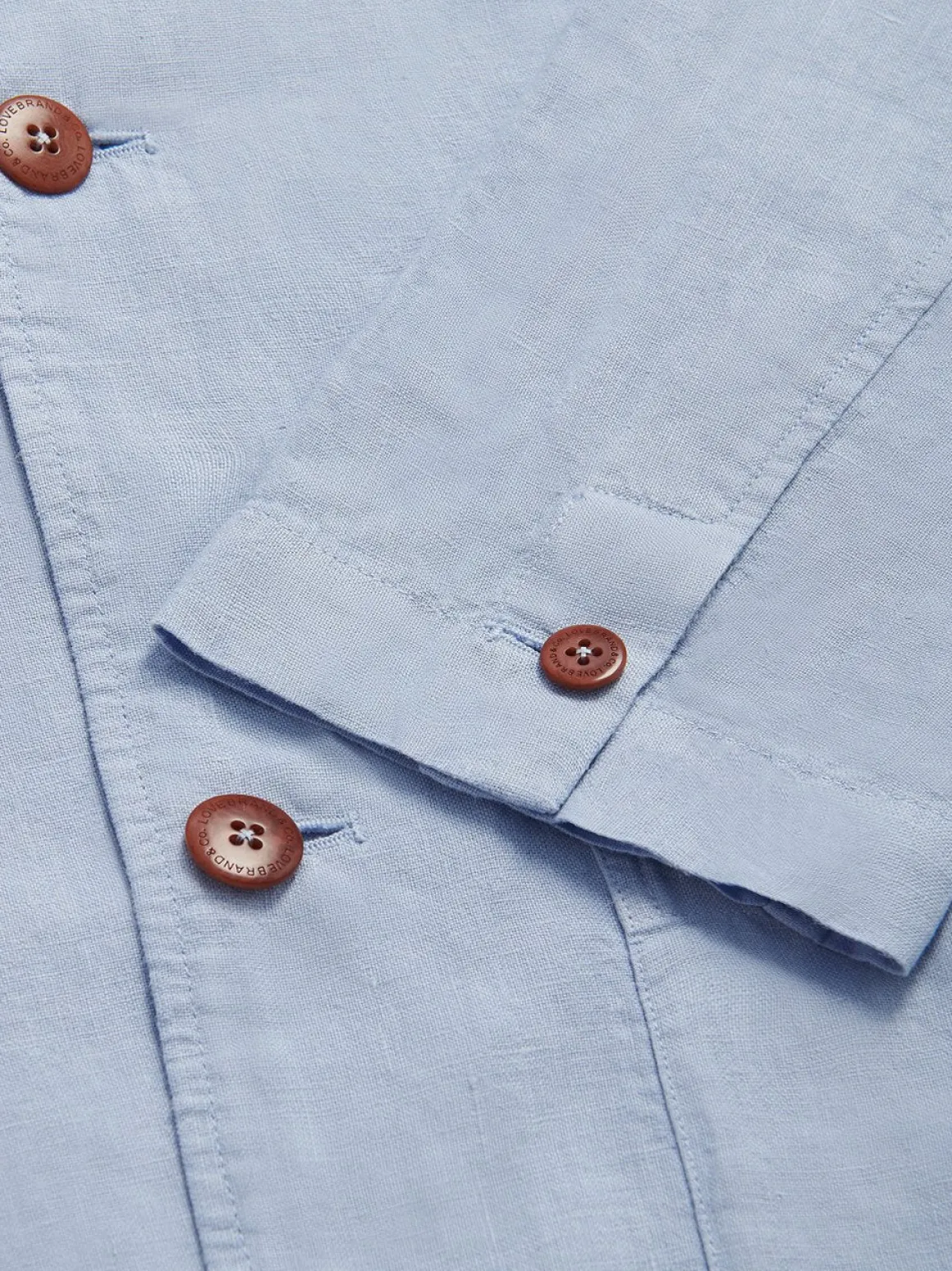 Men's Sky Blue Nassau Linen Jacket