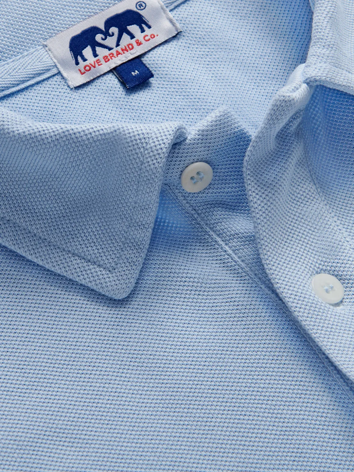 Men's Sky Blue Pensacola Polo Shirt