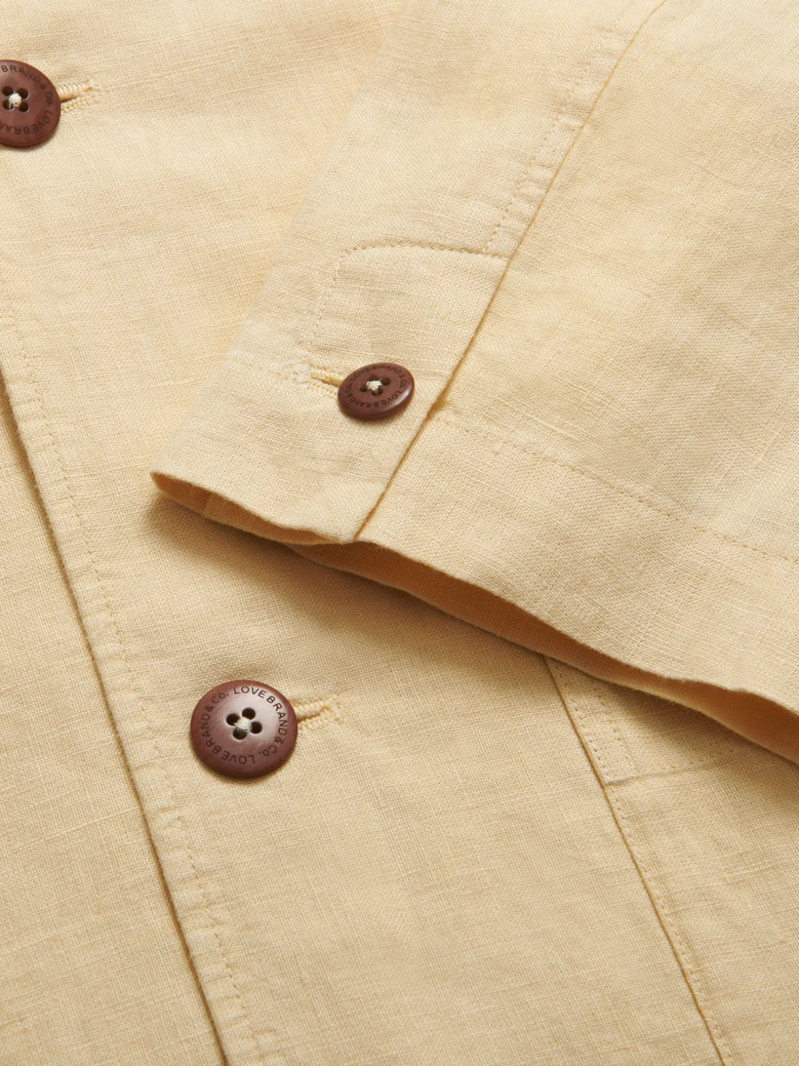Men's Stone Nassau Linen Jacket