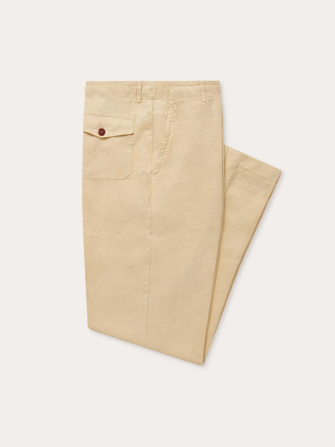 Men's Stone Randall Linen Trousers