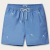 Men's Strike it Lucky Embroidered Staniel Swim Trunks