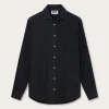Men's Volcanic Black Abaco Linen Shirt