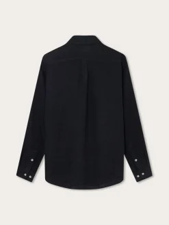 Men's Volcanic Black Abaco Linen Shirt
