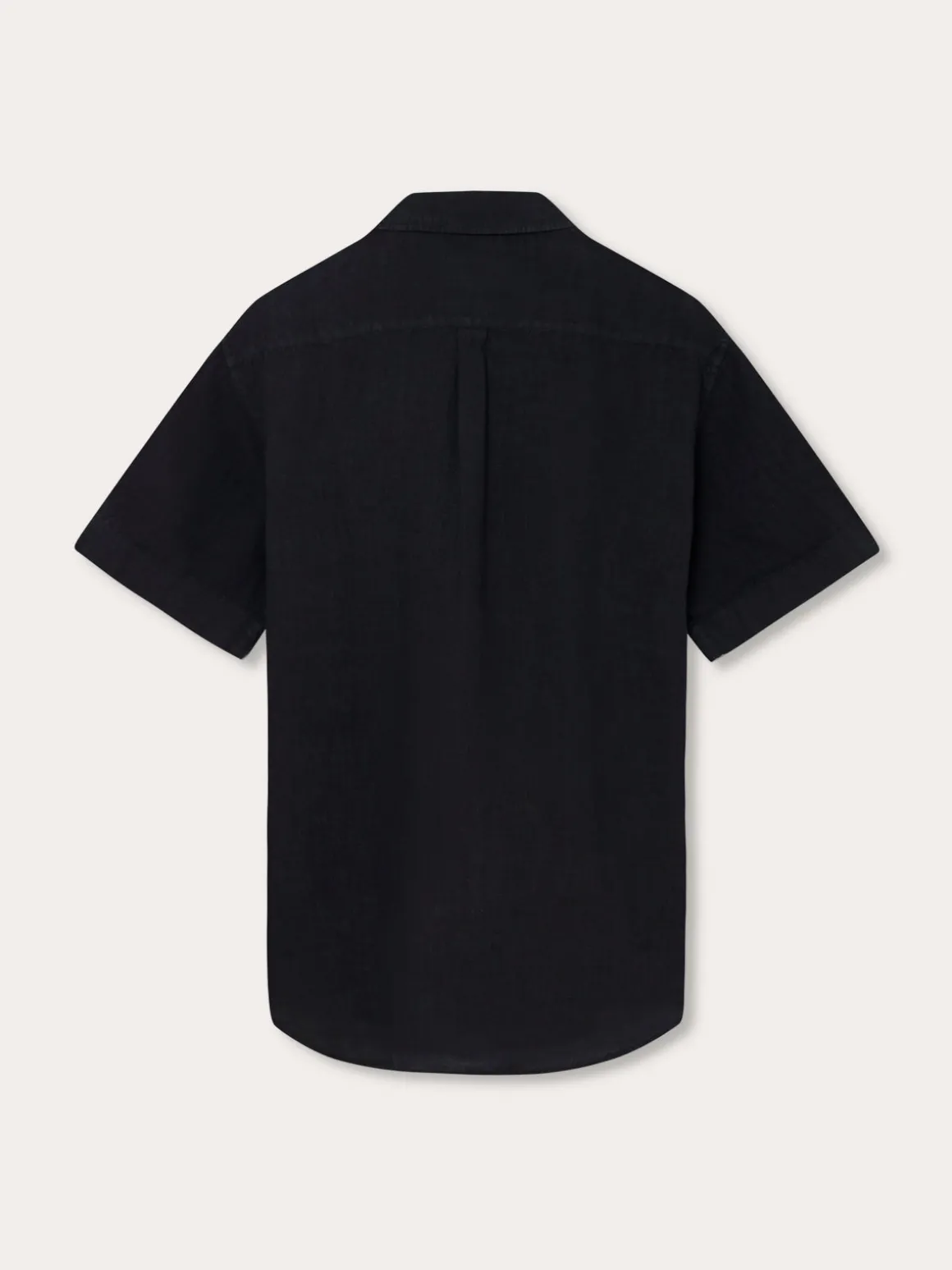 Men's Volcanic Black Manjack Linen Shirt