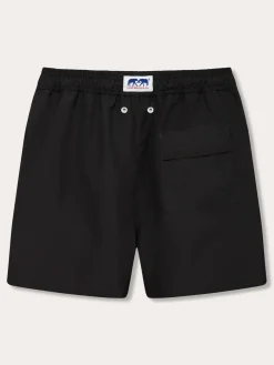 Men's Volcanic Black Staniel Swim Trunks