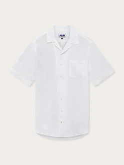 Men's White Arawak Linen Shirt