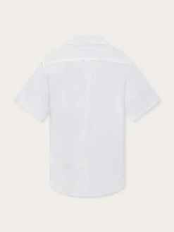 Men's White Arawak Linen Shirt