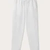 Men's White Eleuthera Linen Trousers