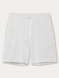 Men's White Holmes Terry Shorts