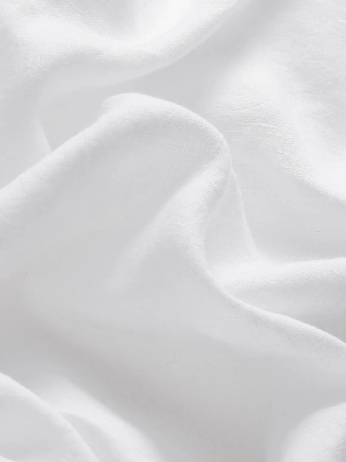 Men's White Joulter Linen Shorts