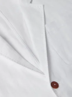 Men's White Nassau Linen Jacket