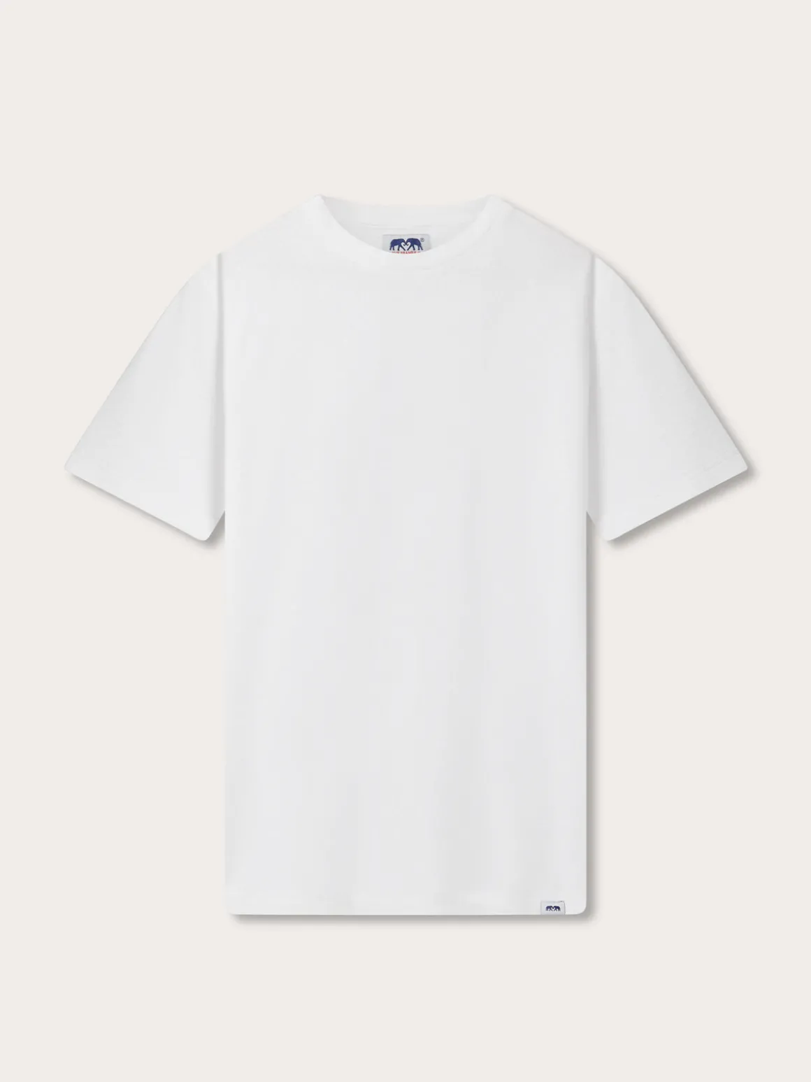 Men's White Russell Terry T-Shirt
