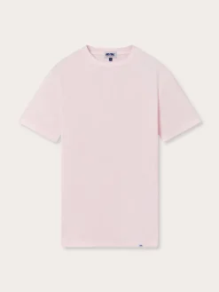 Pastel Pink Mens Cotton T-Shirt