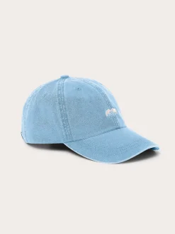 Sky Blue Crisby Cap with Vegan Leather Strap