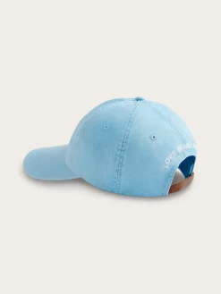 Sky Blue Crisby Cap with Vegan Leather Strap