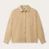 Womens Coconut Inagua Linen Shirt