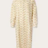 Womens Elephant Palace Coconut Linen Shirt Dress