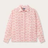 Womens Elephant Palace Strawberry Linen Shirt