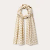 Yuma Cotton Scarf - Elephant Palace Coconut