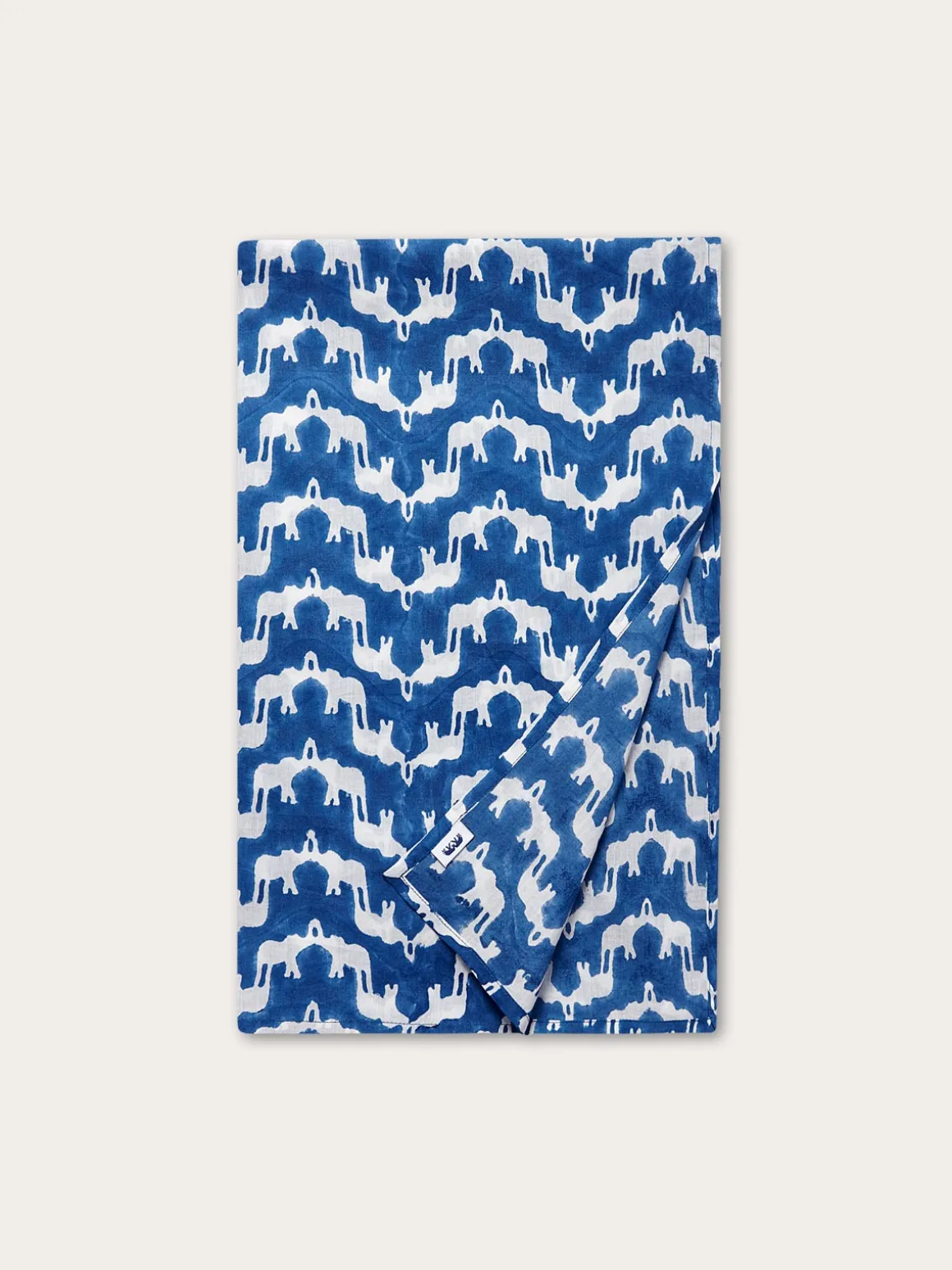 Yuma Cotton Scarf - Elephant Palace Blue