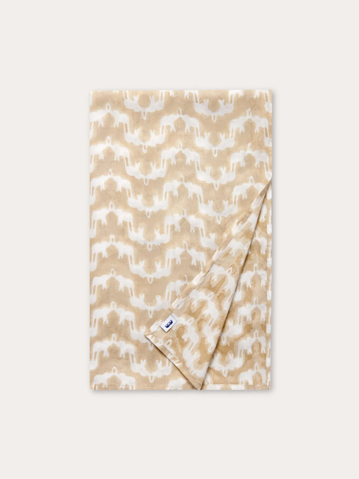 Yuma Cotton Scarf - Elephant Palace Coconut